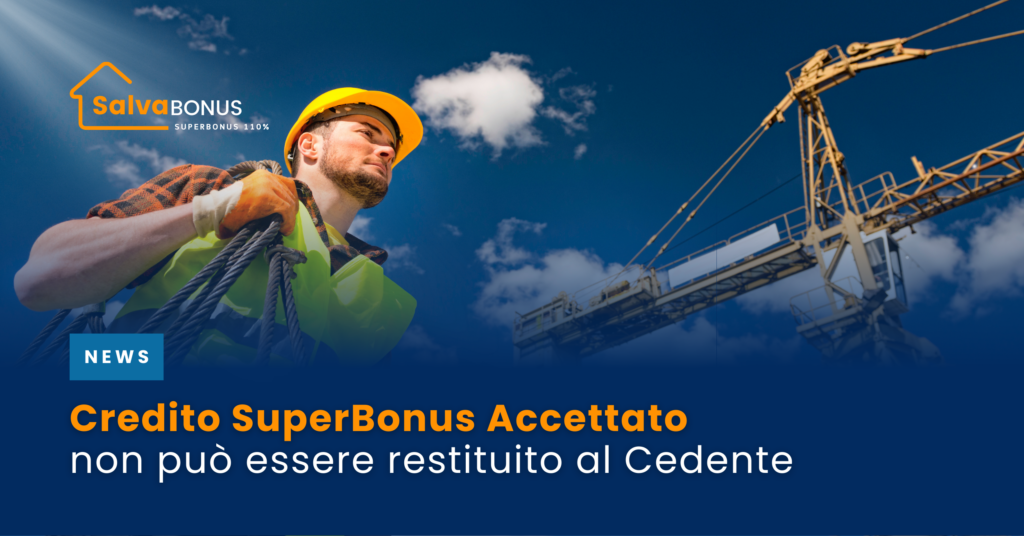 Cessione Credito SuperBonus